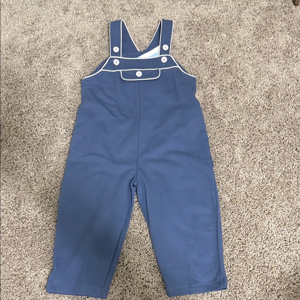NWT 2T Bella Bliss overall steel blue